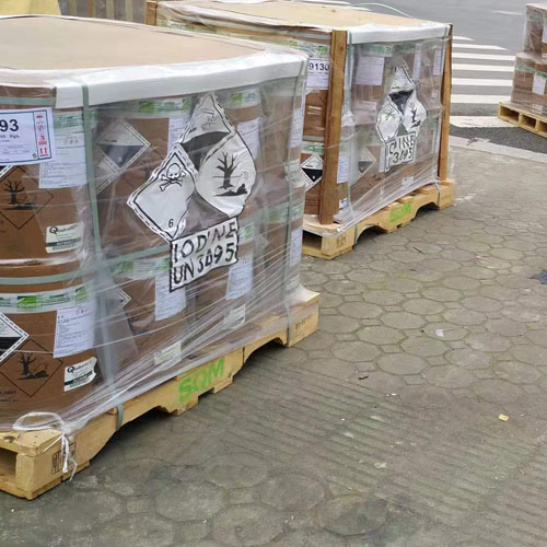 SQM進口碘和包裝